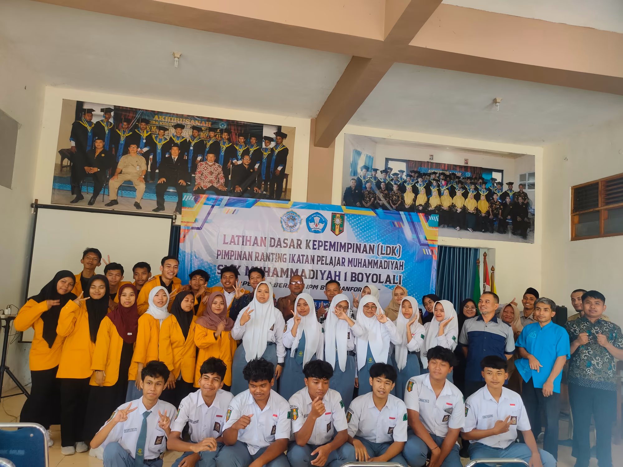 Latihan Dasar Kepemimpinan (LDK) Pimpinan Ranting IPM SMK Muhammadiyah 1 Boyolali