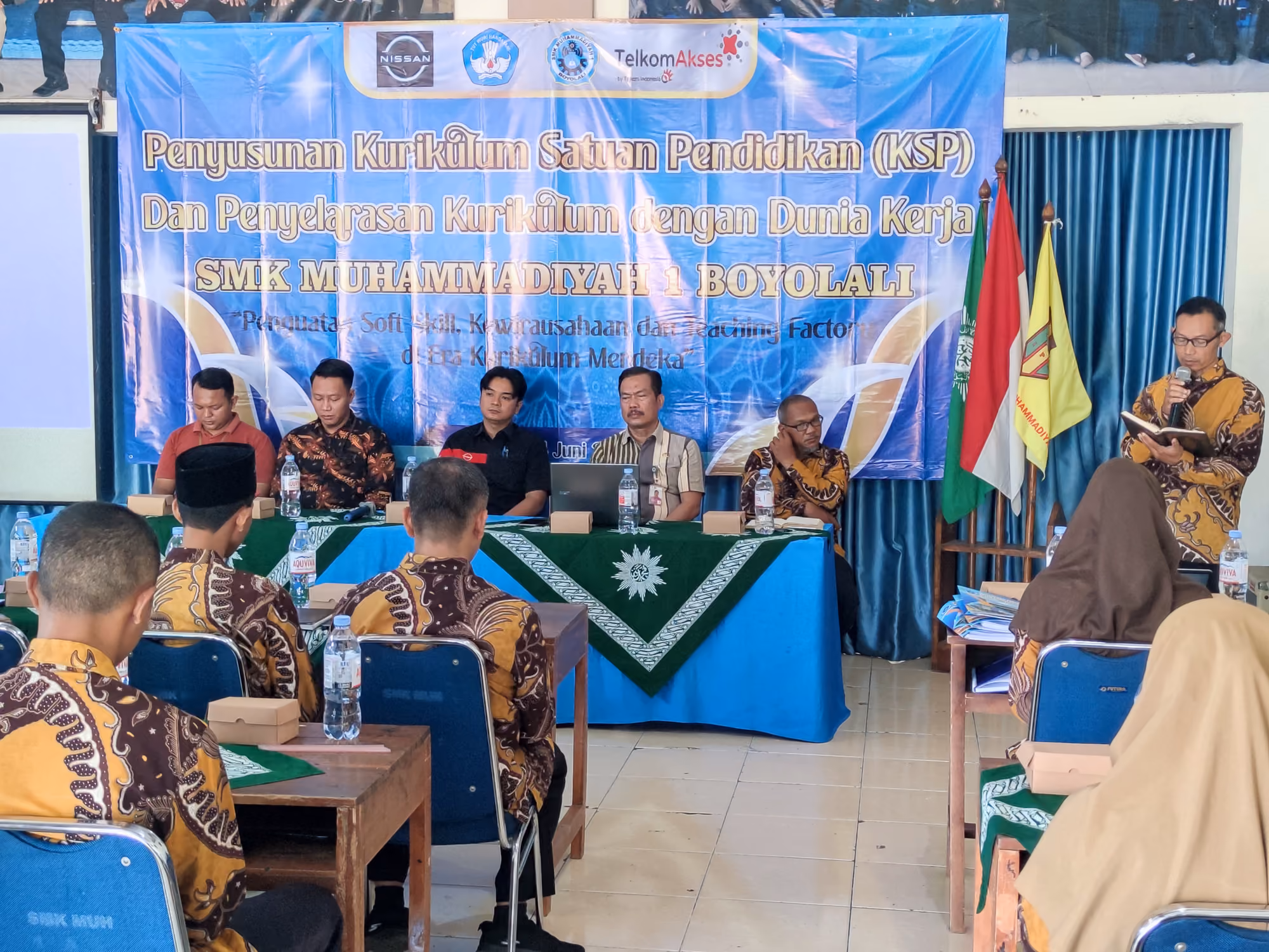 Penguatan Kurikulum dan Kolaborasi Industri: SMK Muhammadiyah 1 Boyolali Gelar Kegiatan KSP dan Penyelarasan Kurikulum Bersama DUDI